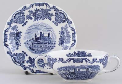 Soup Cup and Saucer c1970s